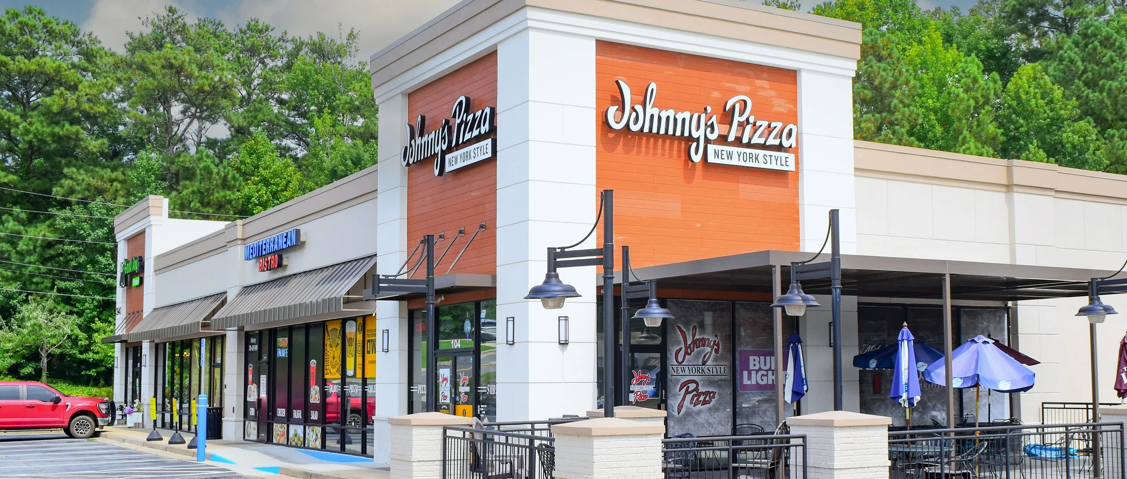 Johnny's New York Style Pizza storefront at Shiloh Crossing